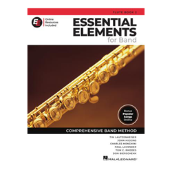 Essential Elements for Band – Flute Book 2 with Online Resources