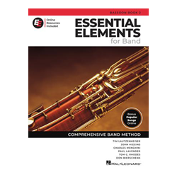 Essential Elements for Band – Bassoon Book 2 with Online Resources
