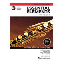 Essential Elements for Band – Bass Clarinet Book 2 with Online Resources