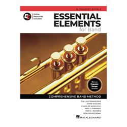 Essential Elements for Band – Trumpet Book 2 with Online Resources