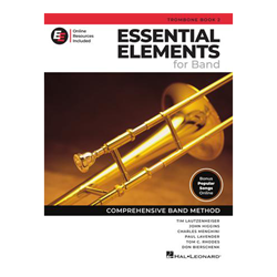 Essential Elements for Band – Trombone Book 2 with Online Resources