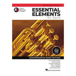 Essential Elements for Band – Baritone Bass Clef Book 2 with Online Resources