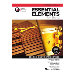 Essential Elements for Band – Percussion/Keyboard Percussion Book 2 with Online Resources