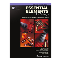 Essential Elements for Strings – Teacher Manual Book 2 with Online Resources