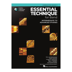 Essential Technique for Band – Conductor Score Book 3 with Online Resources