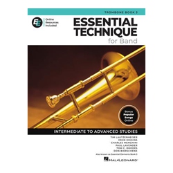 Essential Technique for Band – Trombone Book 3 with Online Resources