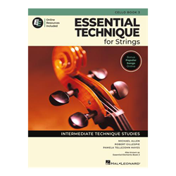 Essential Technique for Strings – Cello Book 3 with Online Resources