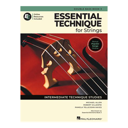 Essential Technique for Strings – Double Bass Book 3 with Online Resources
