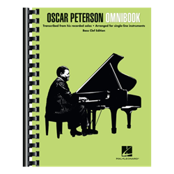 Oscar Peterson Omnibook for Bass Clef instruments