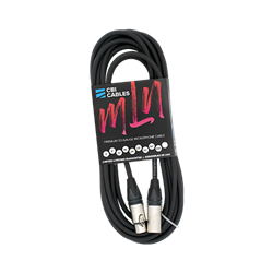 Microphone Cable XLR LoZ 6 foot - CBI MLN6