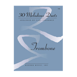 30 Melodious Duets for two trombones