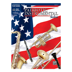 Patriotic Instrumental Solos with online audio access - Clarinet