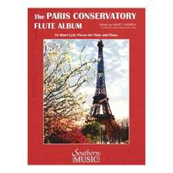 Paris Conservatory Flute Album: 16 Short Lyric Pieces for Flute and Piano accompaniment