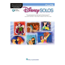 Disney Solos - Flute Instrumental Play-Alongwith online audio access