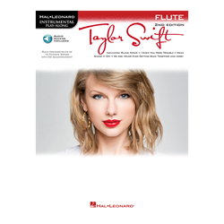 Taylor Swift – 2nd Edition  -Flute Instrumental Play-along with online audio access