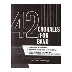 42 Chorales for Band - Bb Clarinet, 2nd