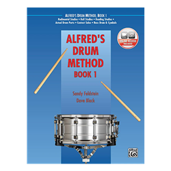 Alfred's Drum Method, Book 1 for Snare with online video