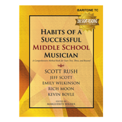 Habits of a Successful Middle School Musician Baritone Treble Clef