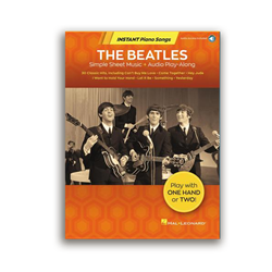 The Beatles – Instant Piano Songs Simple Sheet Music with Audio Play-Along