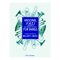 Unisonal Scales for Bands Flute, Oboe, Bells