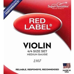 SS2107 4/4 Violin String Set - Red Label