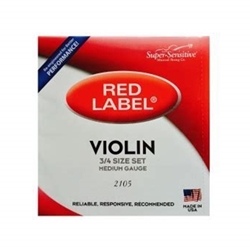 SS2105 3/4 Violin String Set - Red Label