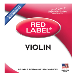 Violin String Set 1/2 Red Label Supersensitive SS2104