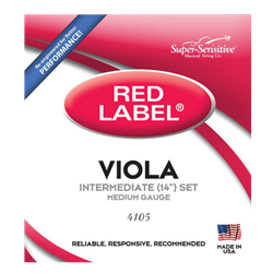 14105 14" Viola String Set - Red Label