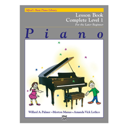 Alfred's Basic Piano Library Lesson Book 1A & 1B complete