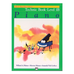 Alfred's Basic Piano Library Technic Book 1B