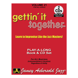 Gettin It Together Aebersold Vol 21 Play-Along with CD