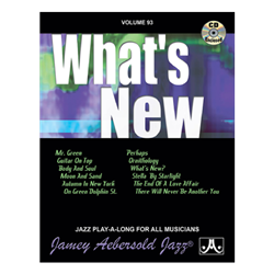 What’s New - Aebersold Vol 93 Play-Along with CD