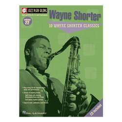 Wayne Shorter - Jazz Play-Along Volume 22 with CD
