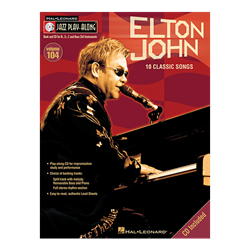 Elton John - Jazz Play-Along Vol 104 with CD