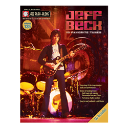 Jeff Beck - Jazz Play-Along Vol 135  with CD