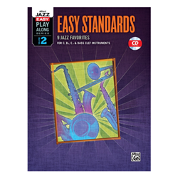 Easy Standards- Easy Jazz Play-Along Vol 2 for C, Bb, Eb & Bass Clef with CD