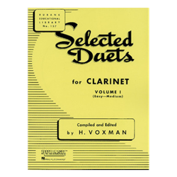Selected Duets for Clarinet Volume 1 - Easy to Medium