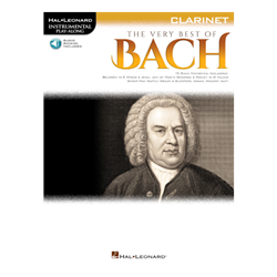 The Very Best of Bach with online audio access - clarinet