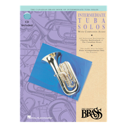 Canadian Brass Book of Intermediate Tuba Solos with piano accompaniment and CD