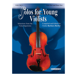 Solos for Young Violists Volume 1 viola part with piano accompaniment